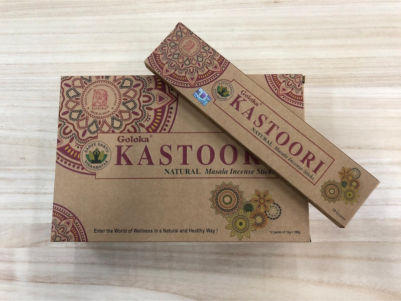 Incienso Goloka Orgánico Kastoori
